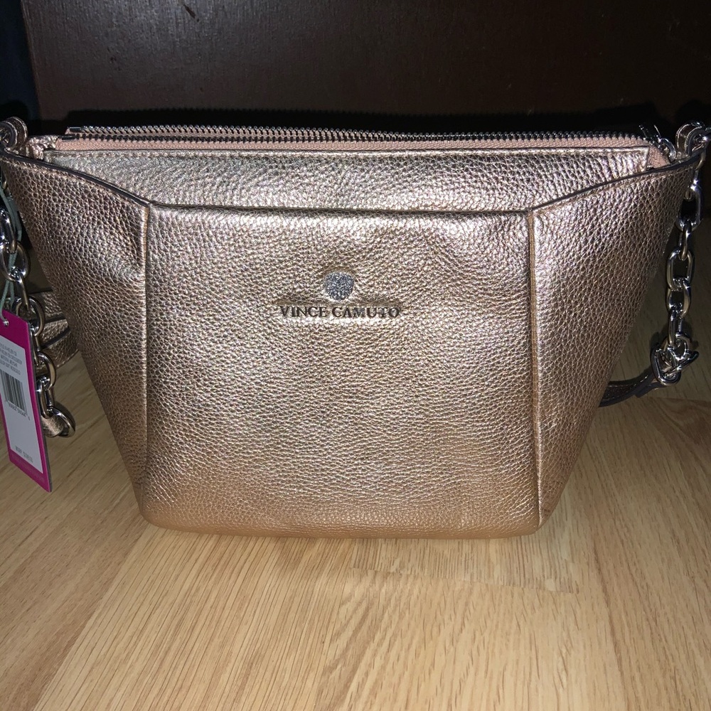 NWT Rose Gold Vince Camuto Purse
